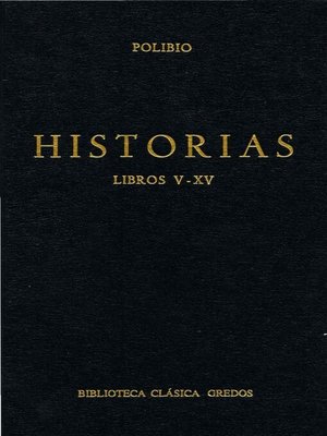 cover image of Historias. Libros V-XV